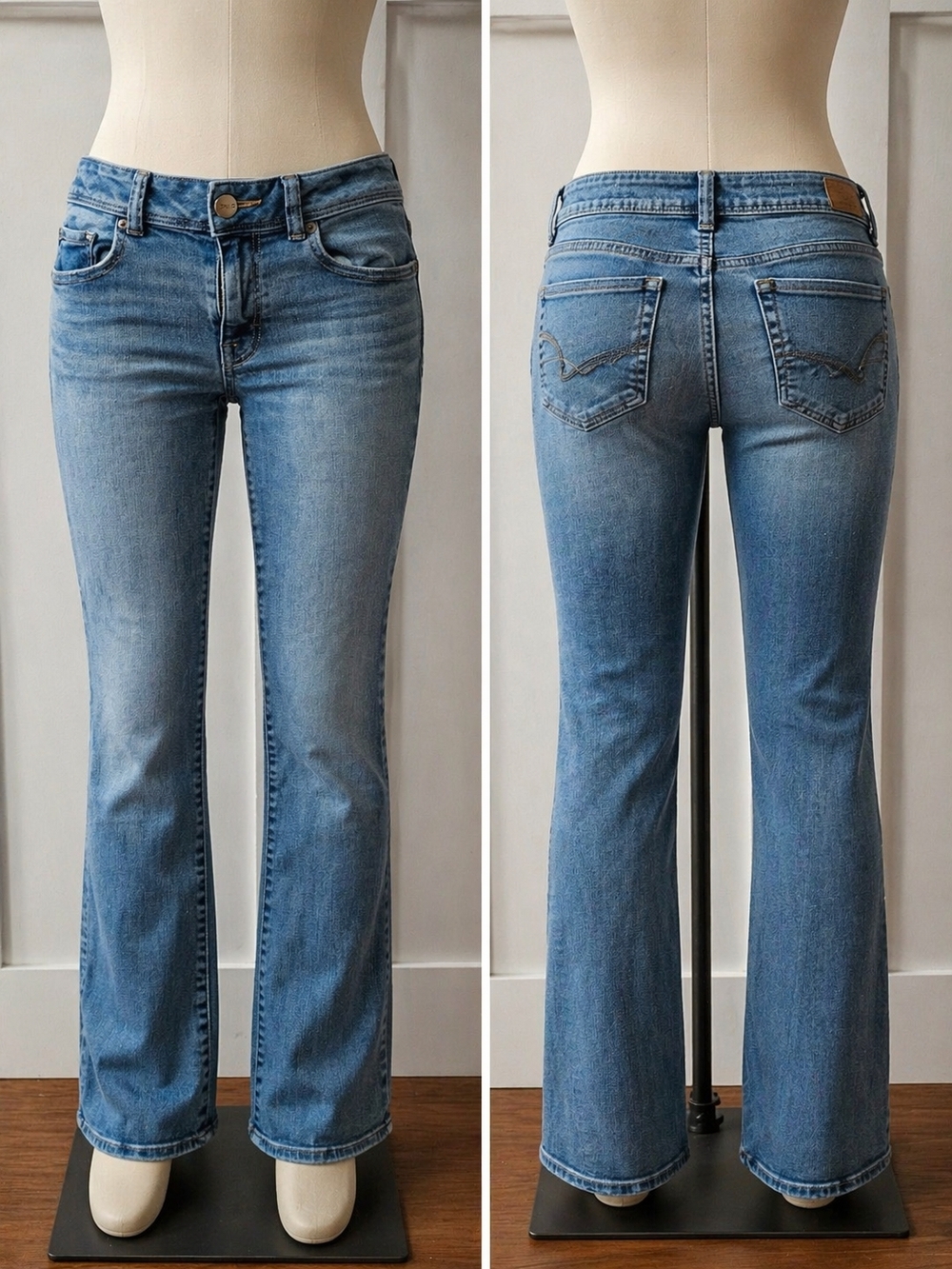 American Eagle Outfitters Light Blue Flare Jeans